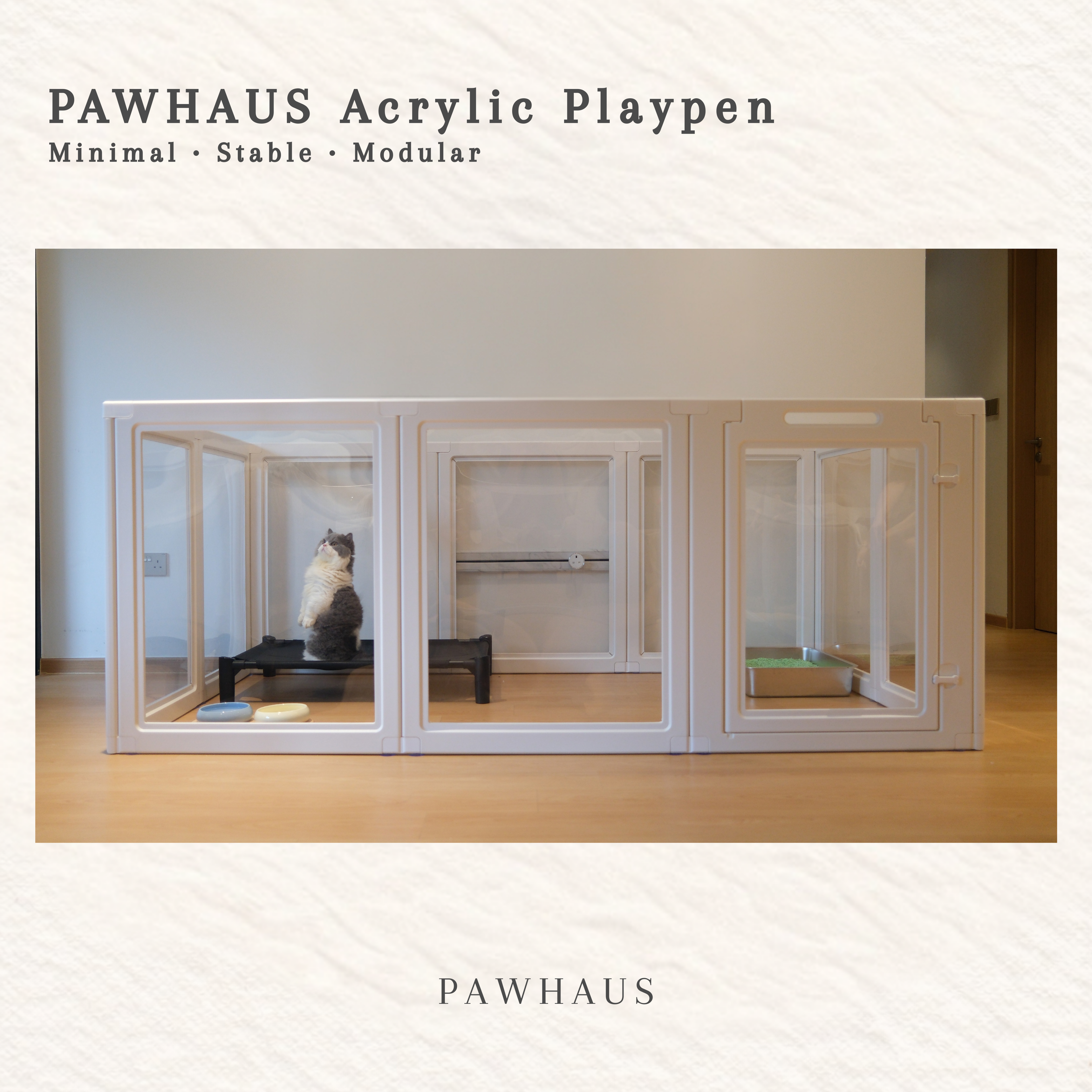 Gen 2 - Modular ClearGuard™ Playpen System