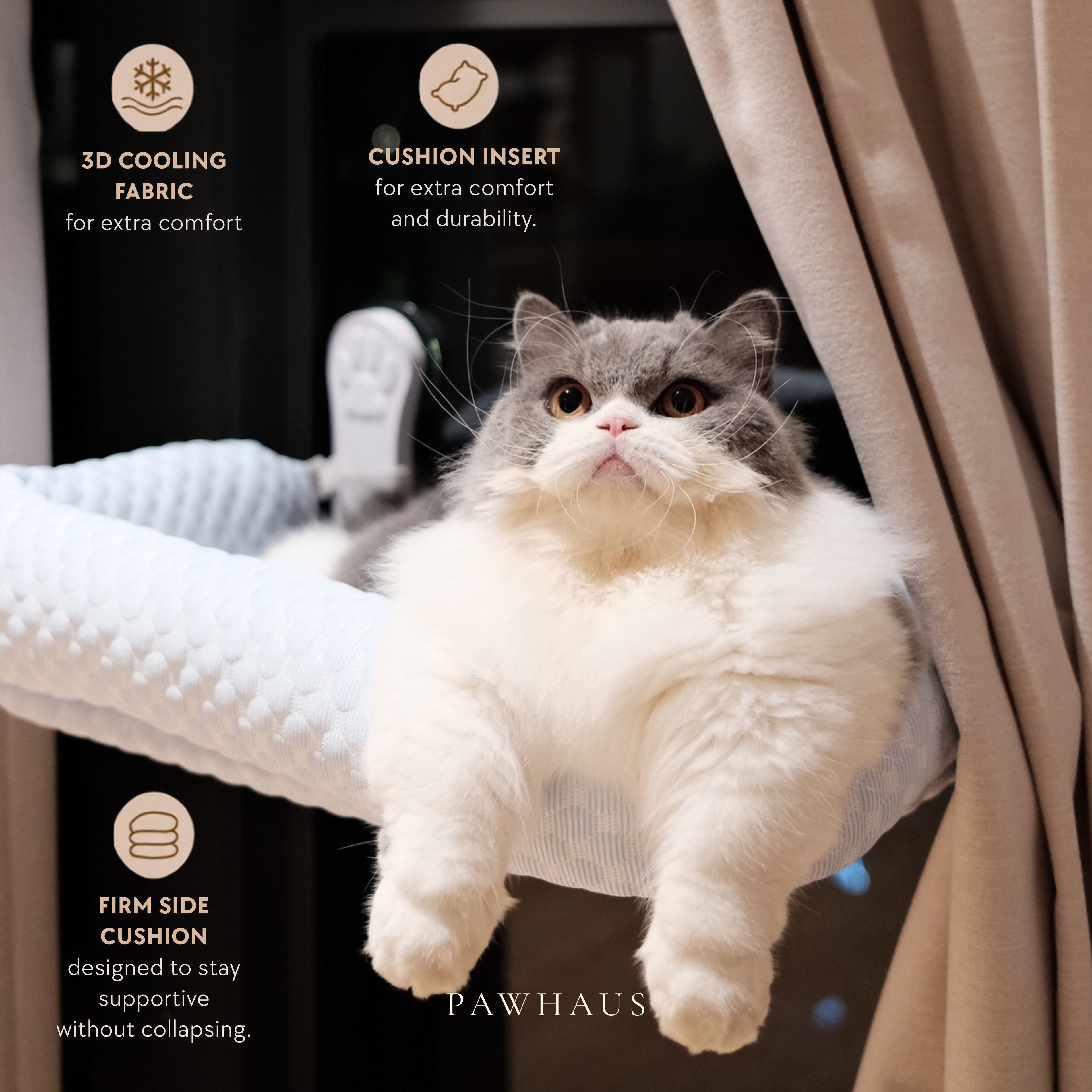 Window Perch | Cooling Window Hammock