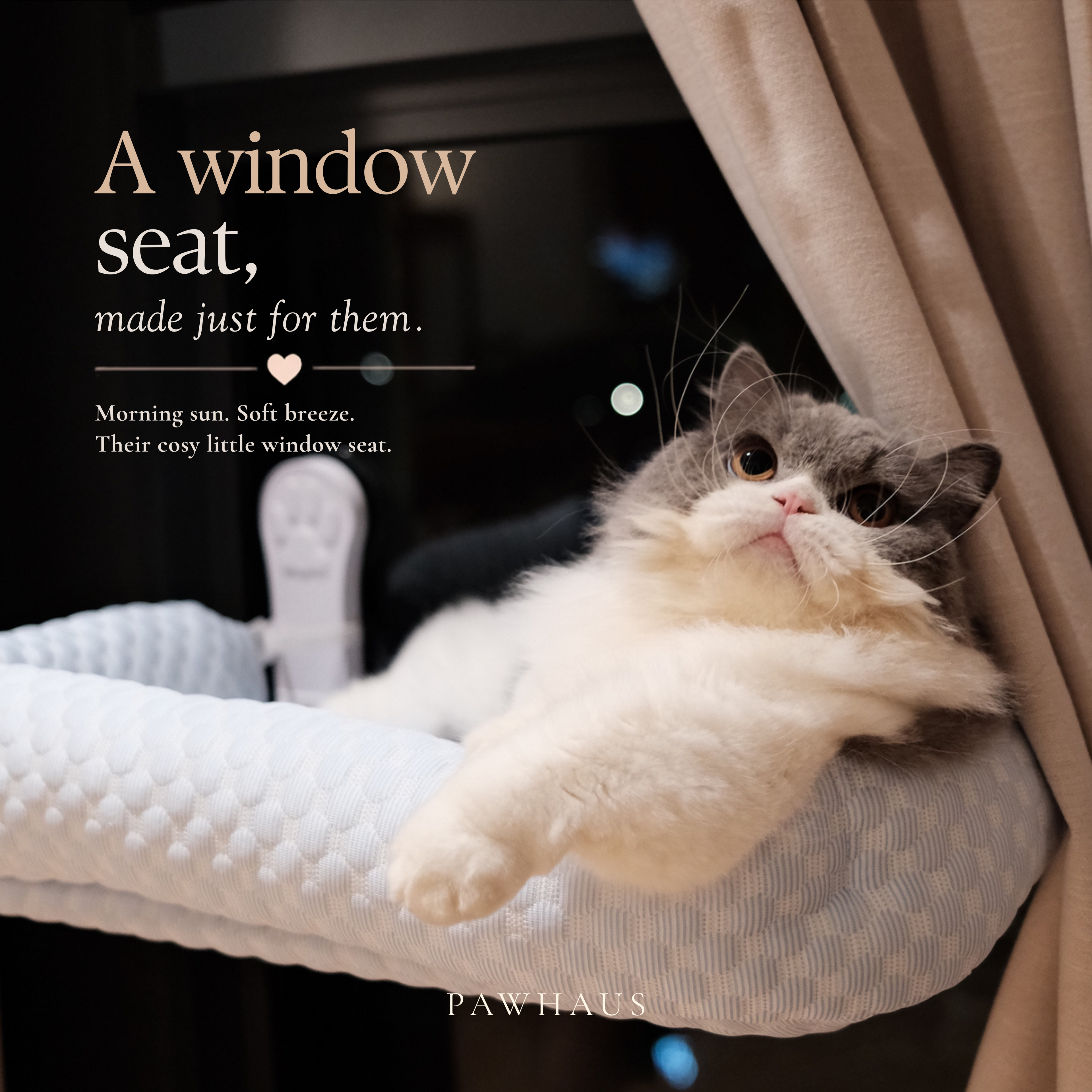 Window Perch | Cooling Window Hammock