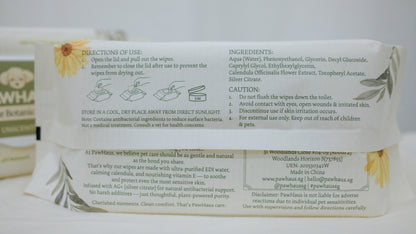 AG+ Gentle Botanical Pet Wipes