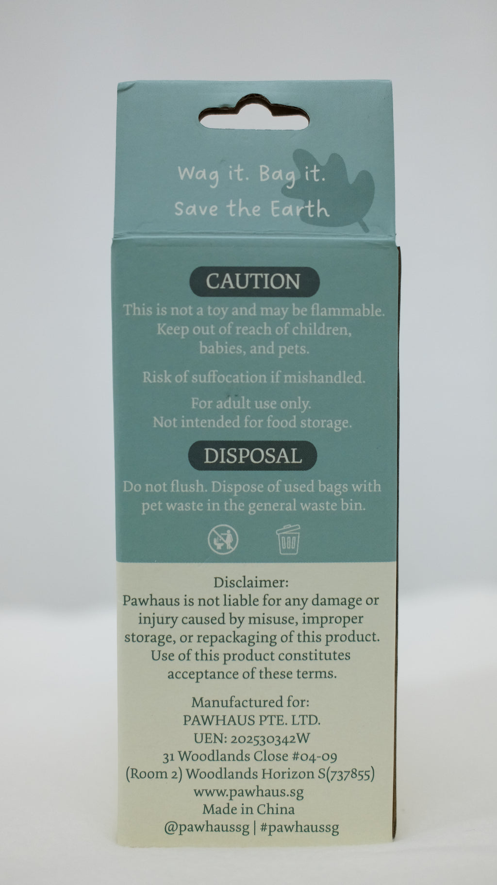 Pawhaus Compostable Poop Bags for Pets & Diapers | 120pcs | Lavender Fresh