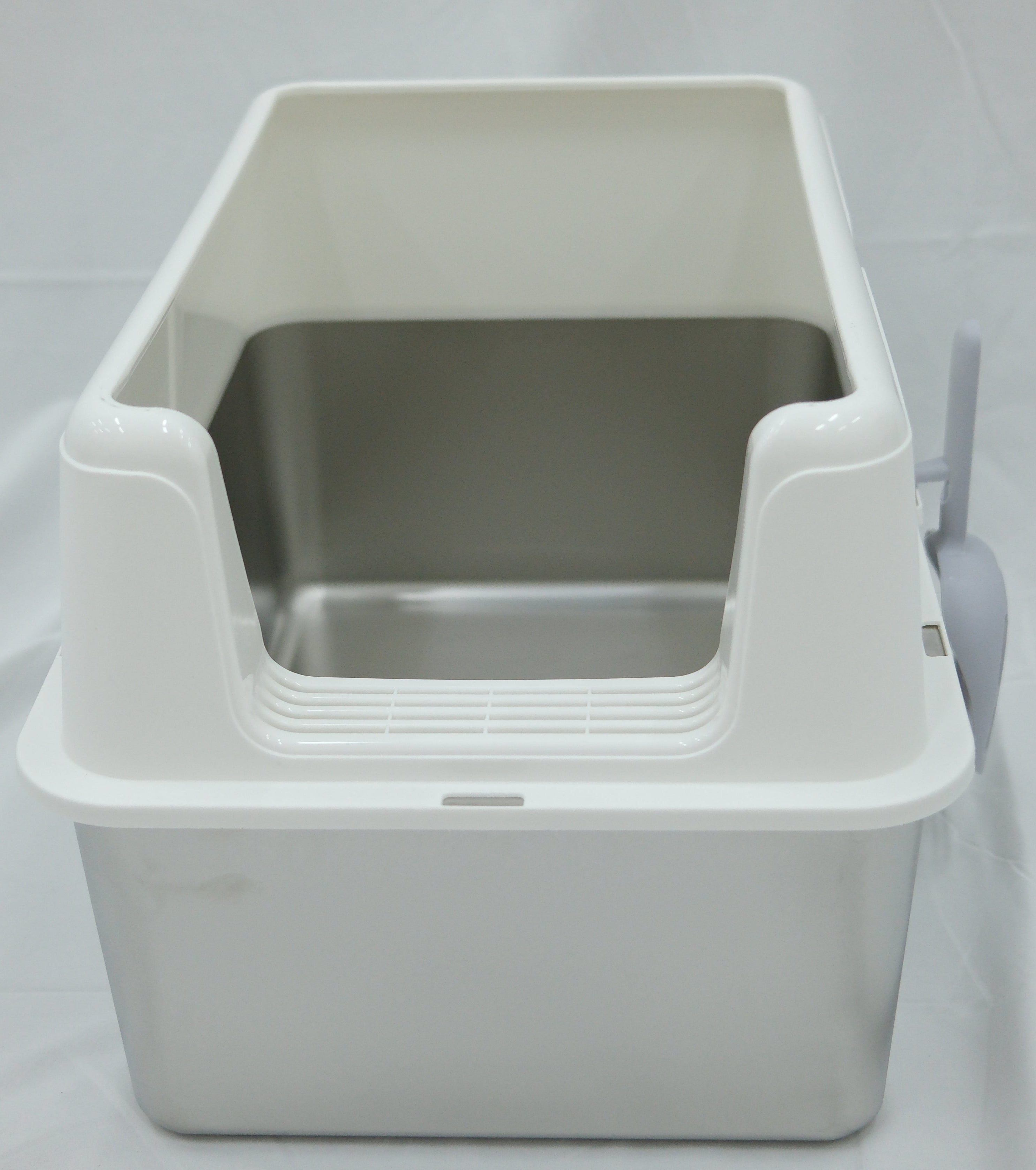 TrackGuard Cat Litter Box (Stainless Steel)