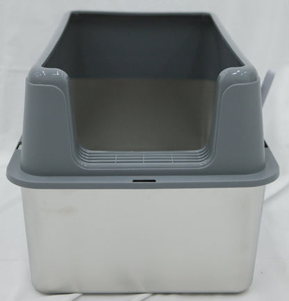 TrackGuard Cat Litter Box (Stainless Steel)