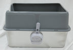 TrackGuard Cat Litter Box (Stainless Steel)