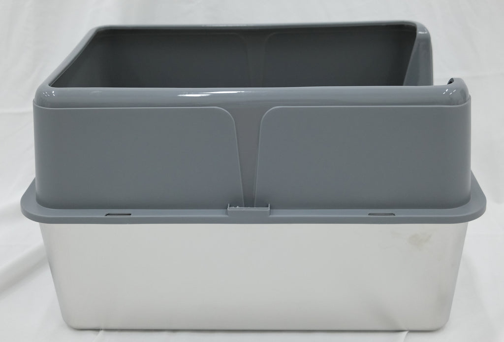 TrackGuard Cat Litter Box (Stainless Steel)