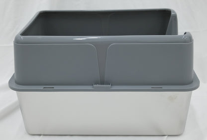 TrackGuard Cat Litter Box (Stainless Steel)