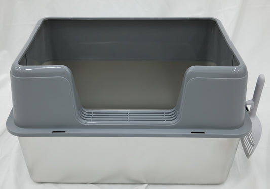 TrackGuard Cat Litter Box (Stainless Steel)