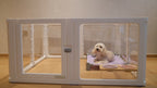 Premium White Acrylic Pet Playpen