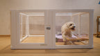 Premium White Acrylic Pet Playpen