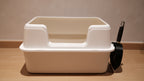 Pawhaus Stainless Steel Cat Litter Box