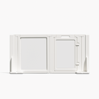 Modular ClearGuard™ Acrylic Pet Gate - Customization Available
