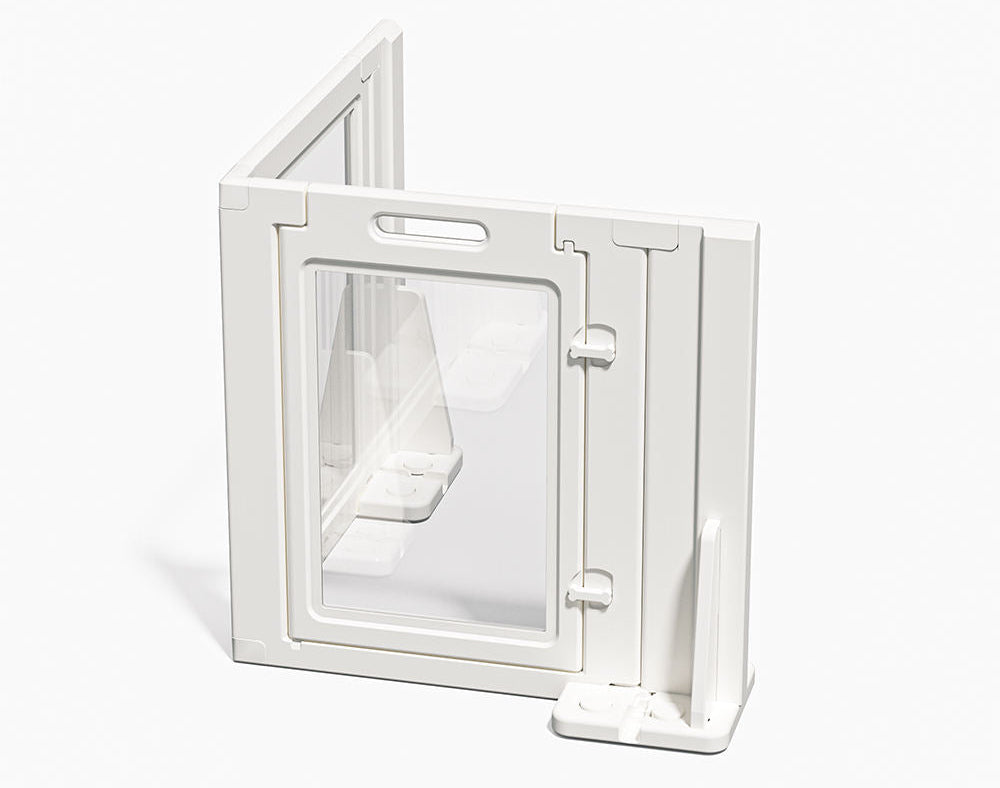 Modular ClearGuard™ Acrylic Pet Gate - Customization Available