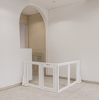 Modular ClearGuard™ Acrylic Pet Gate - Customization Available